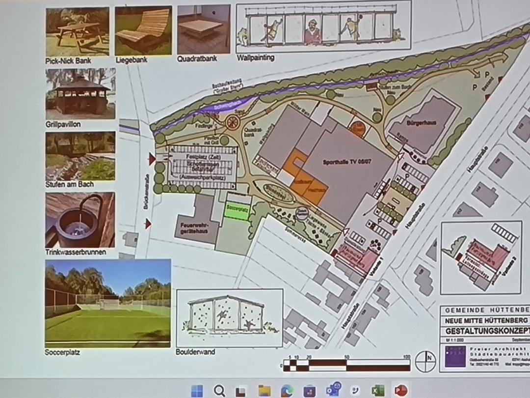 Info zur ersten Bürgerbeteiligung „Neue Mitte OT Hüttenberg“ am 21.10.2025