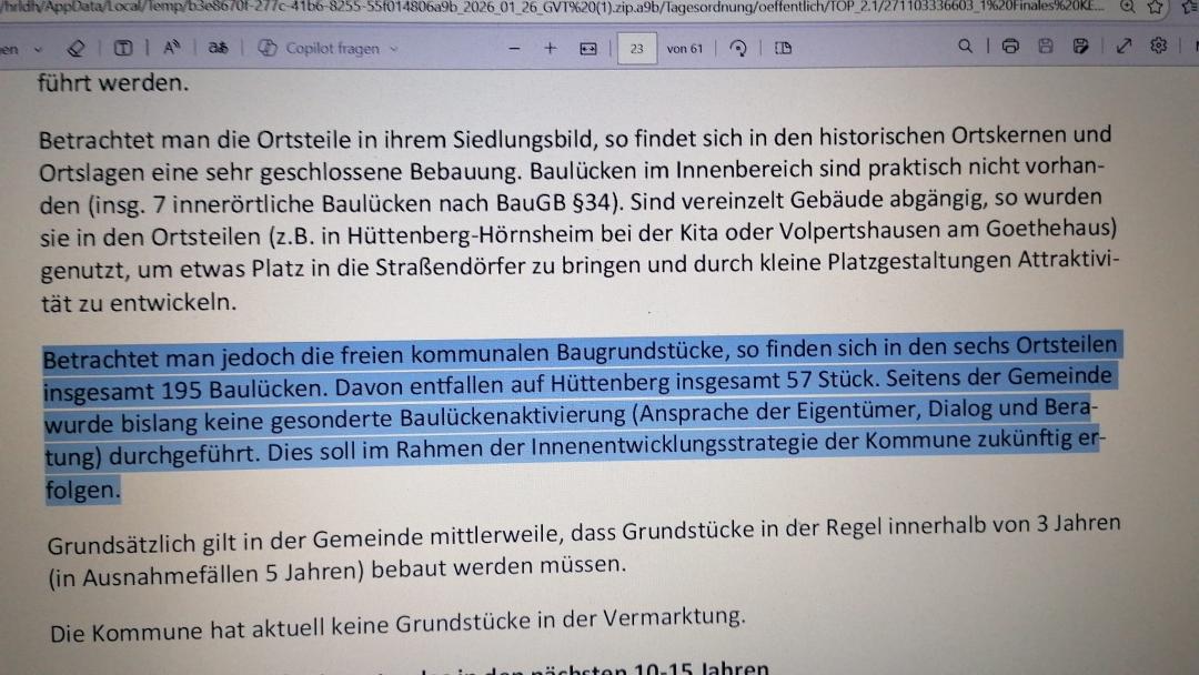 195 unbebaute Grundstücke in Hüttenberg!